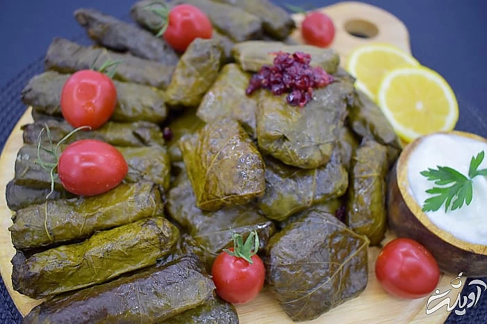 دلمه خوشمزه برگ مو دلمه برگ مو